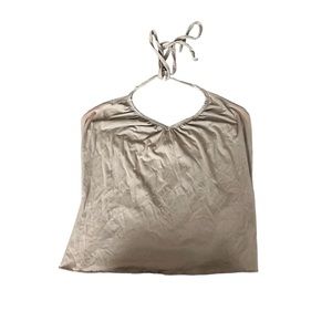 vintage brown 90’s halter top